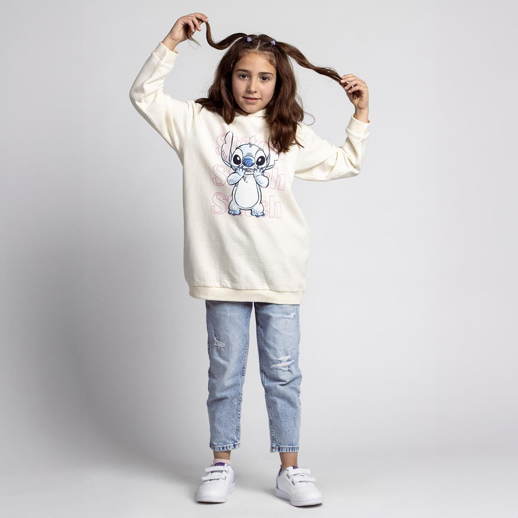 Vestido cotton brushed stitch