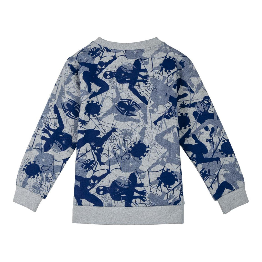 Sudadera cotton brushed spiderman