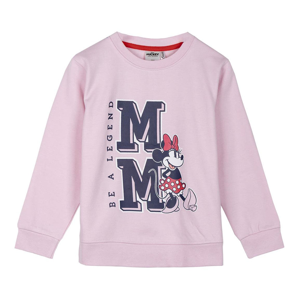 Sudadera cotton brushed minnie