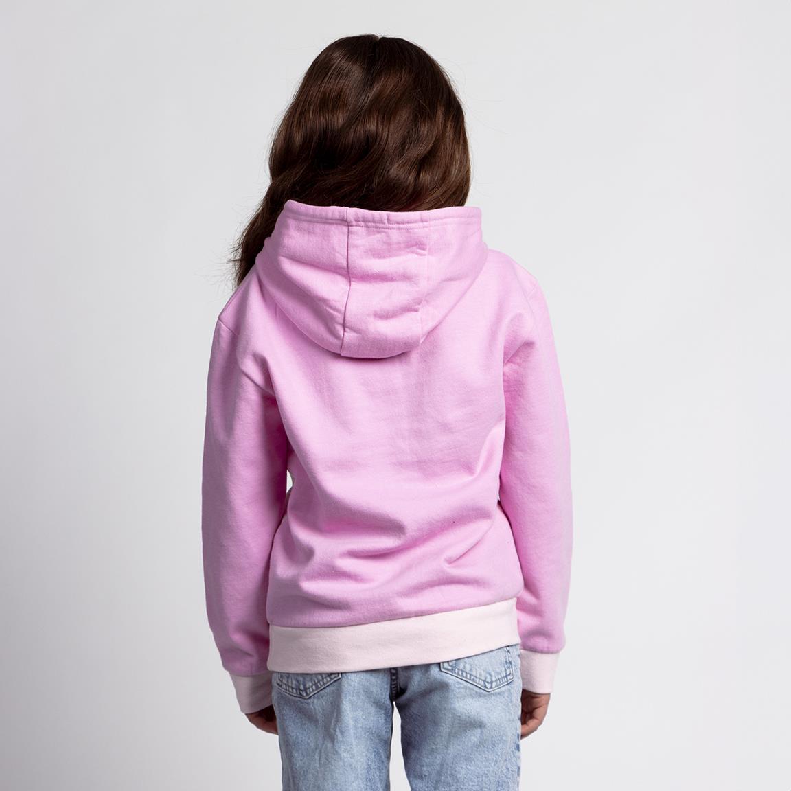 Sudadera con capucha cotton brushed barbie