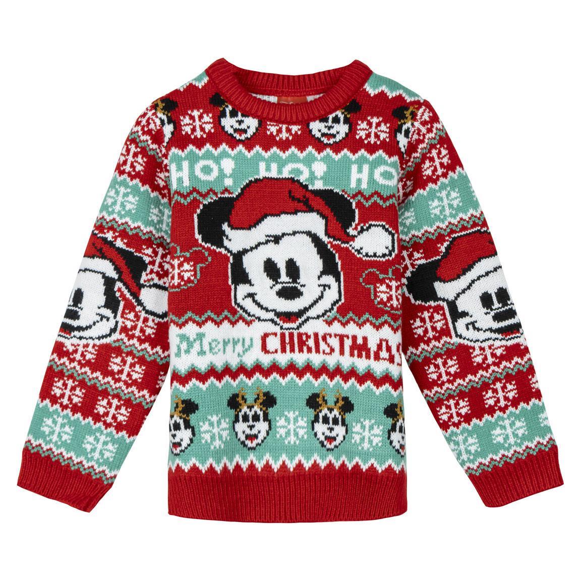 Jersey punto navideño mickey