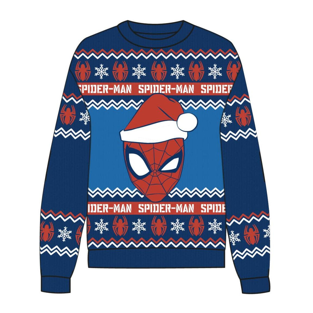 Jersey punto navideño spiderman