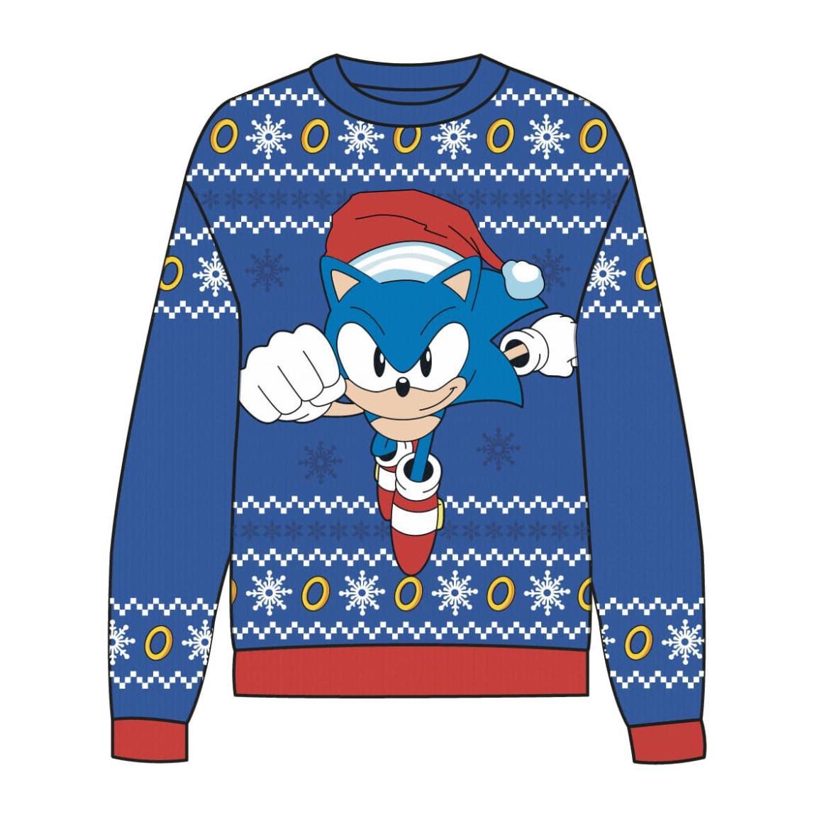 Jersey punto navideño sonic