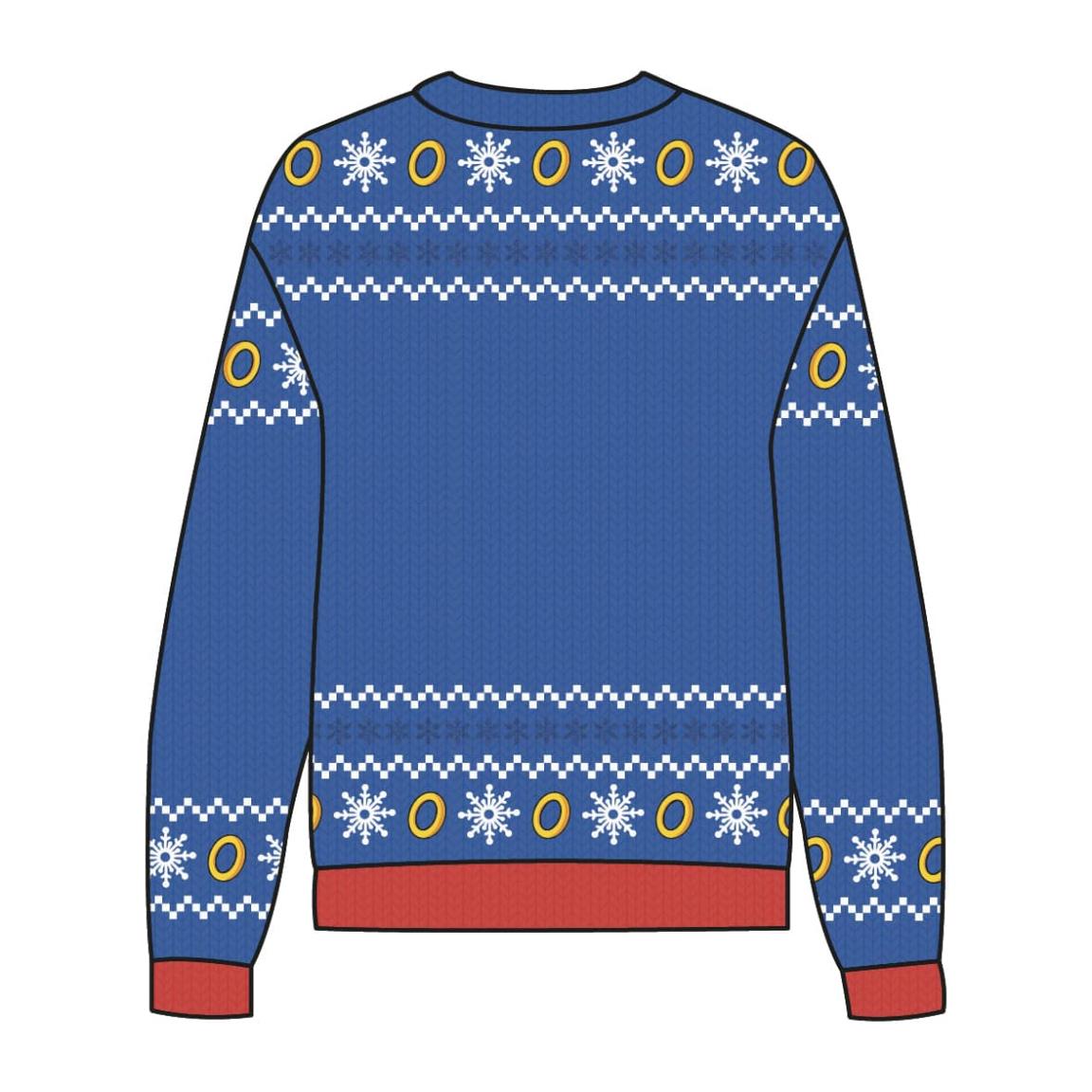 Jersey punto navideño sonic