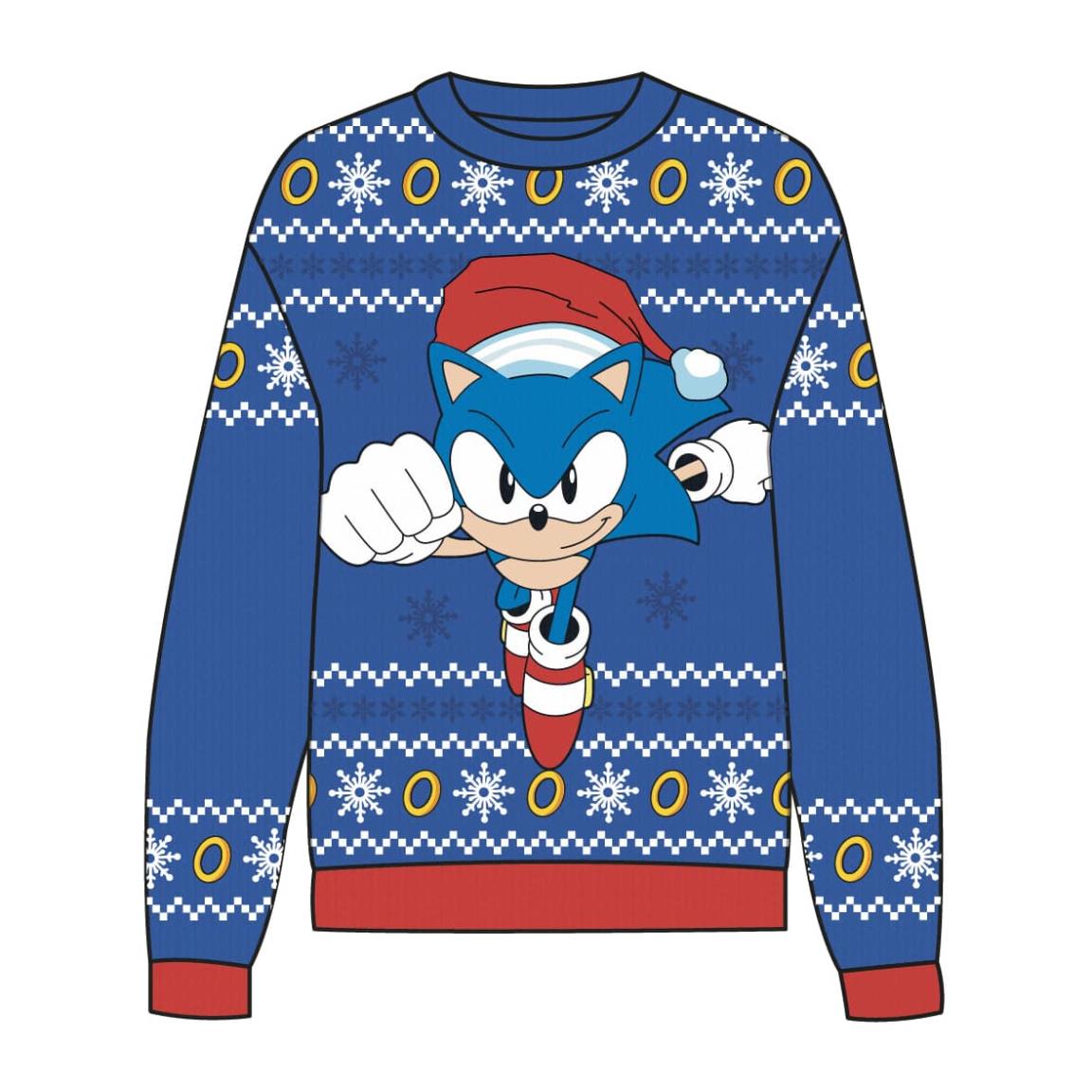 Jersey punto navideño sonic