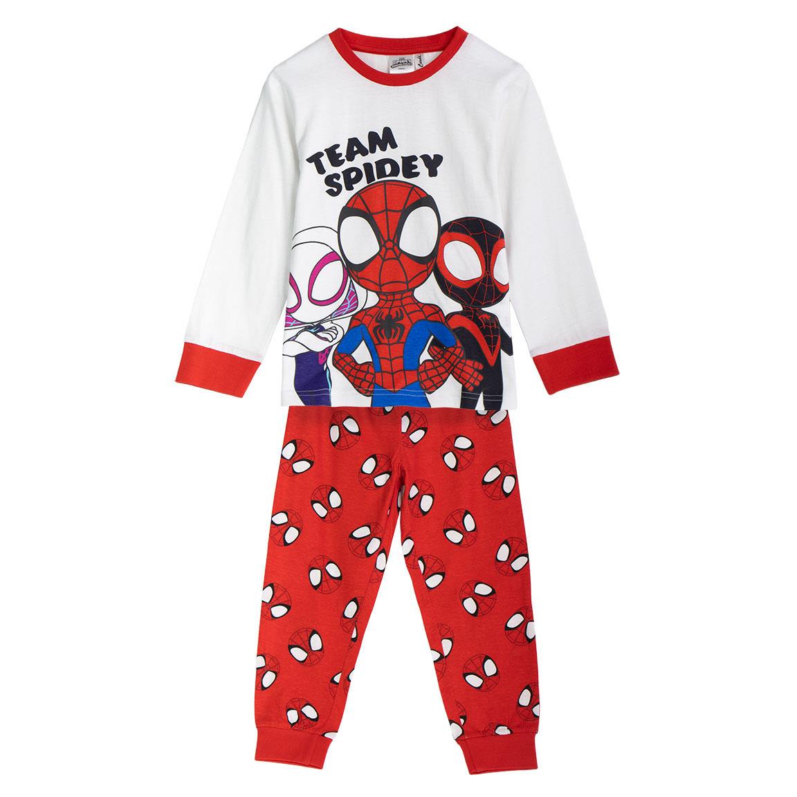Pijama largo single jersey spidey