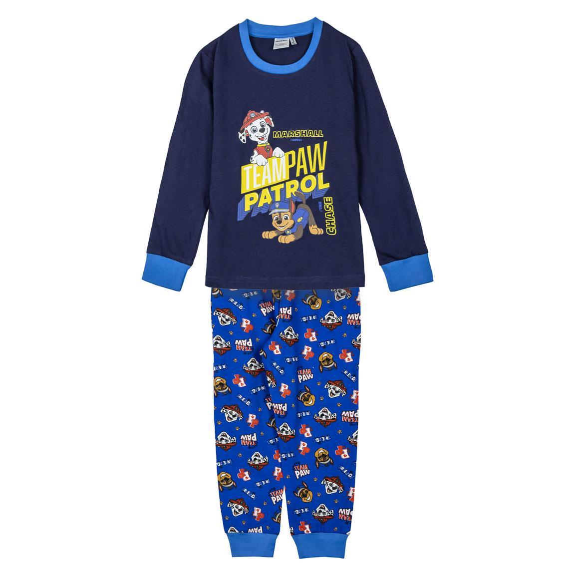 Pijama largo single jersey paw patrol