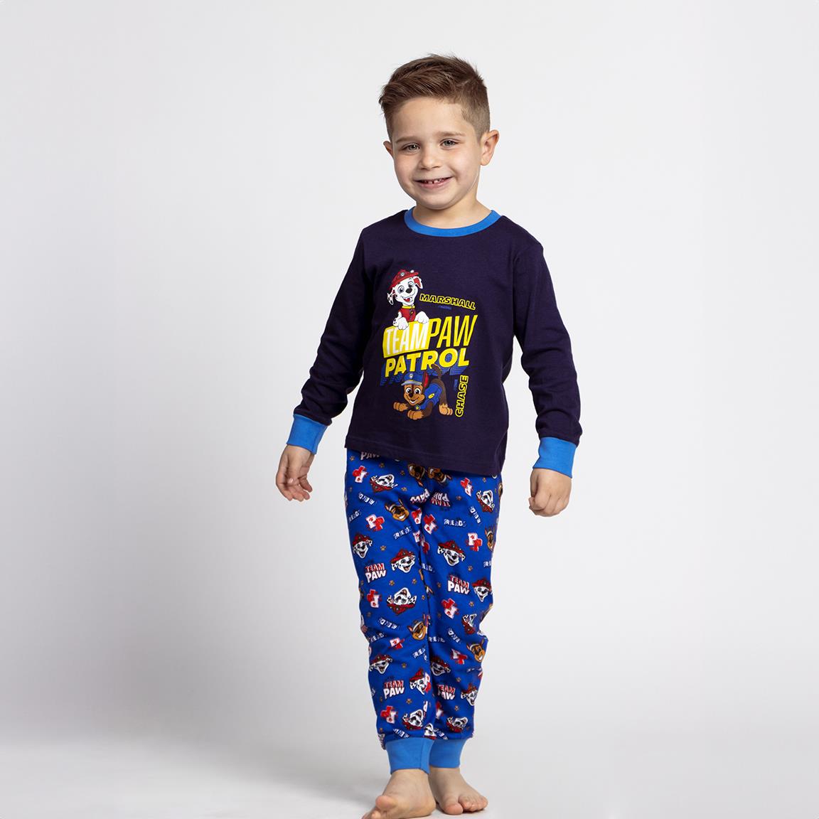 Pijama largo single jersey paw patrol