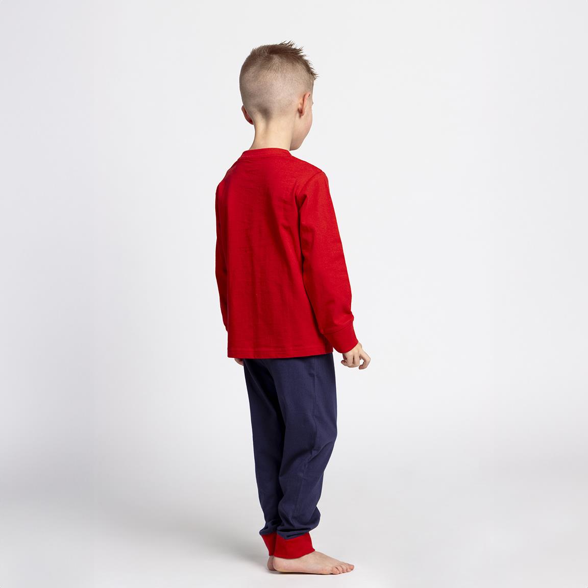 Pijama largo single jersey spiderman