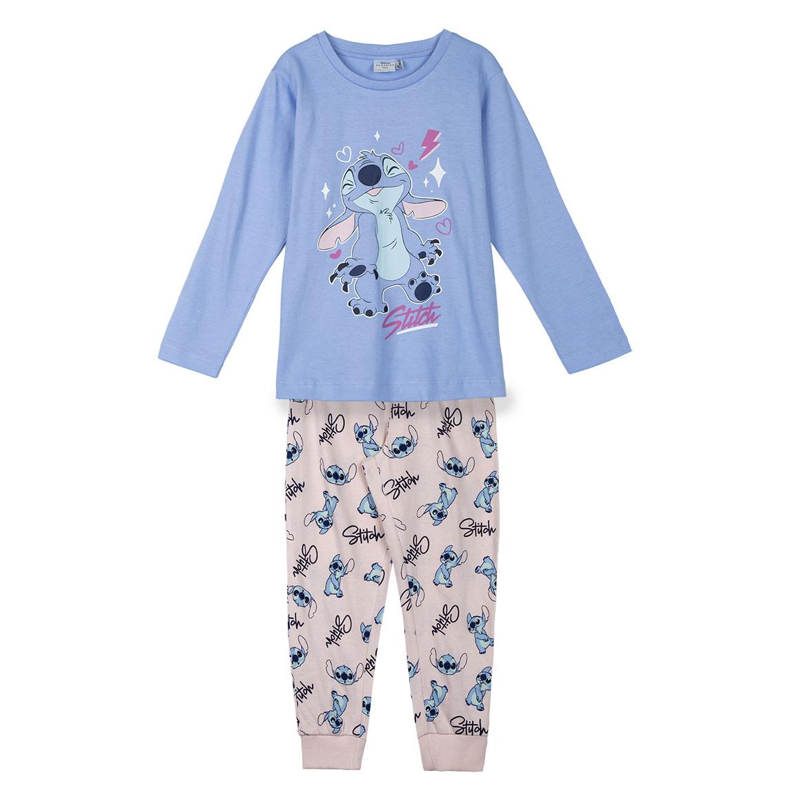 Pijama largo single jersey stitch