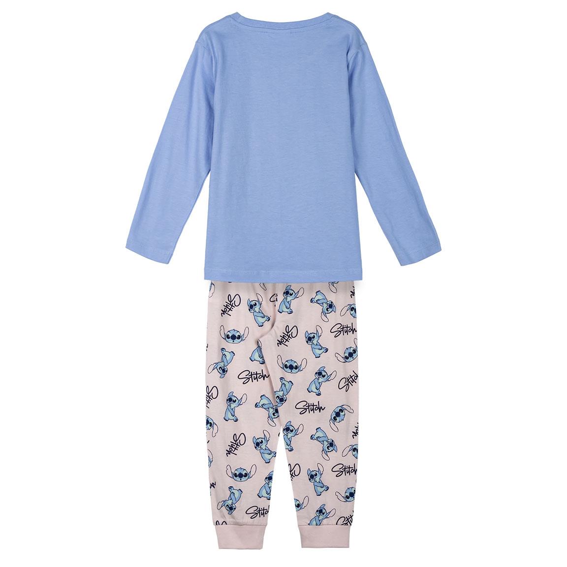 Pijama largo single jersey stitch