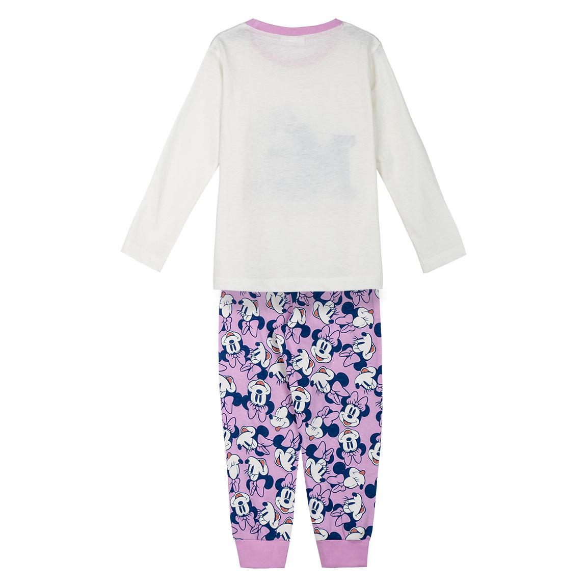Pijama largo single jersey minnie
