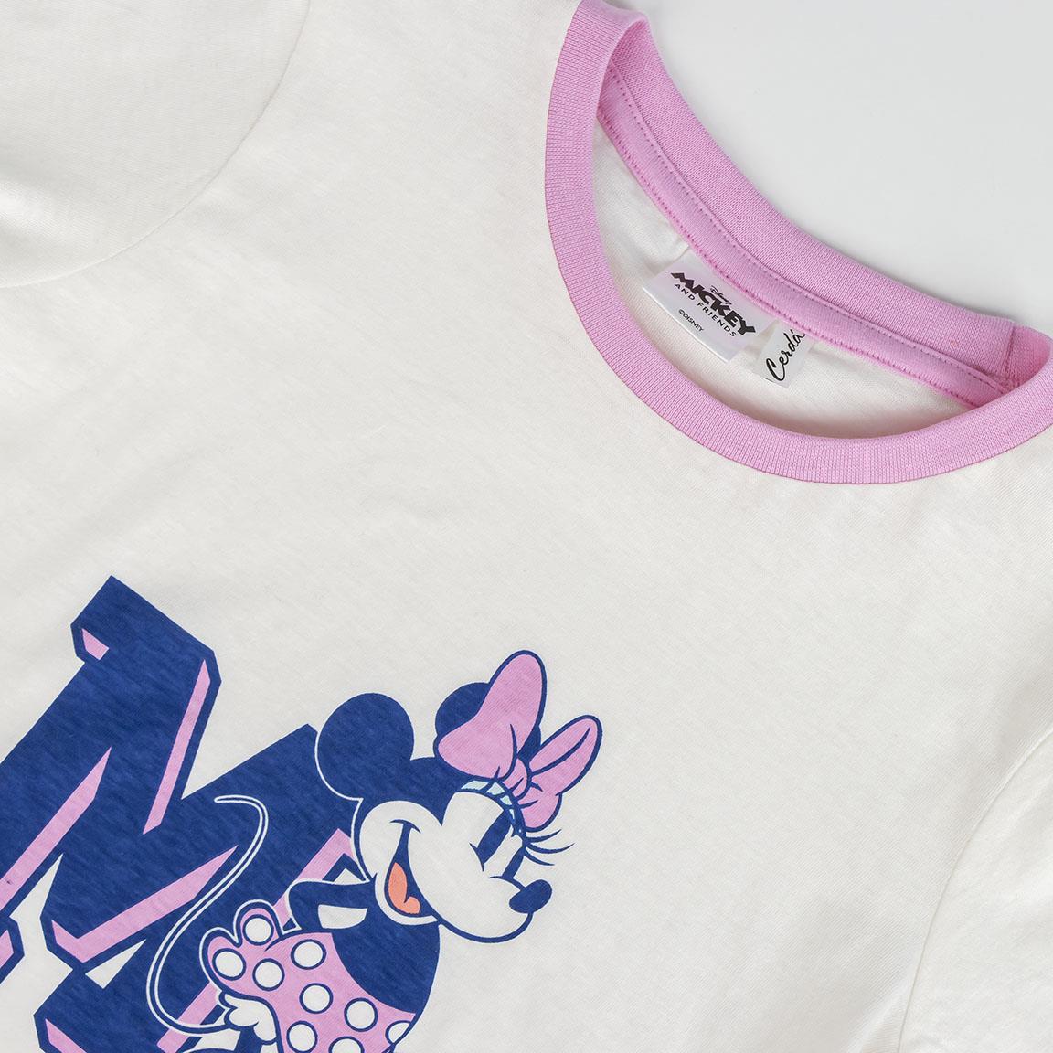 Pijama largo single jersey minnie