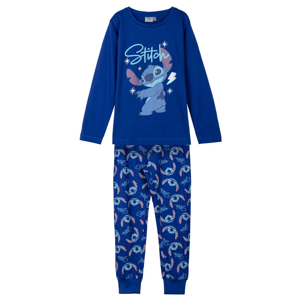 Pijama largo single jersey stitch