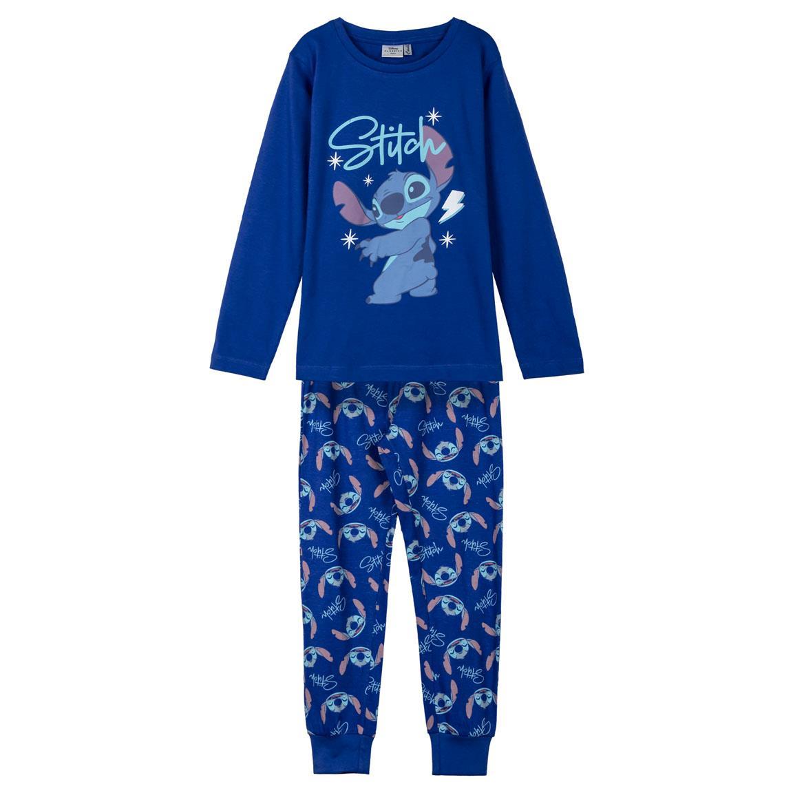 Pijama largo single jersey stitch