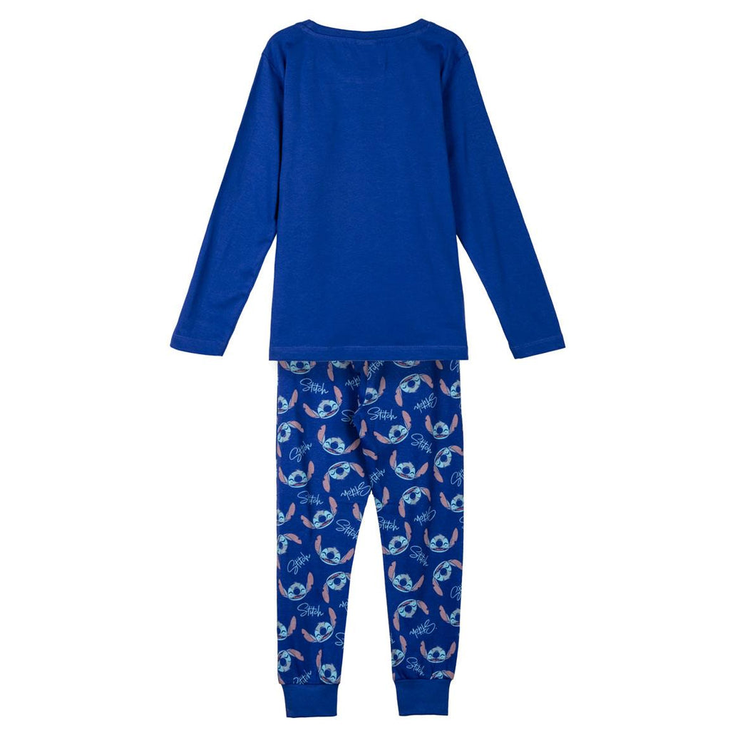 Pijama largo single jersey stitch