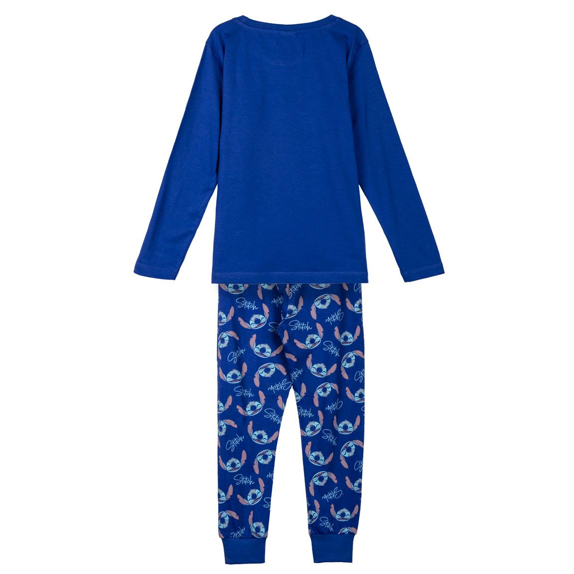 Pijama largo single jersey stitch