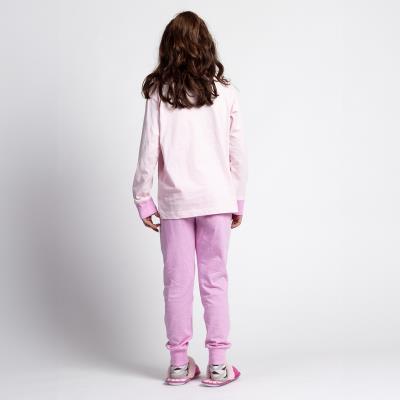 Pijama largo single jersey barbie