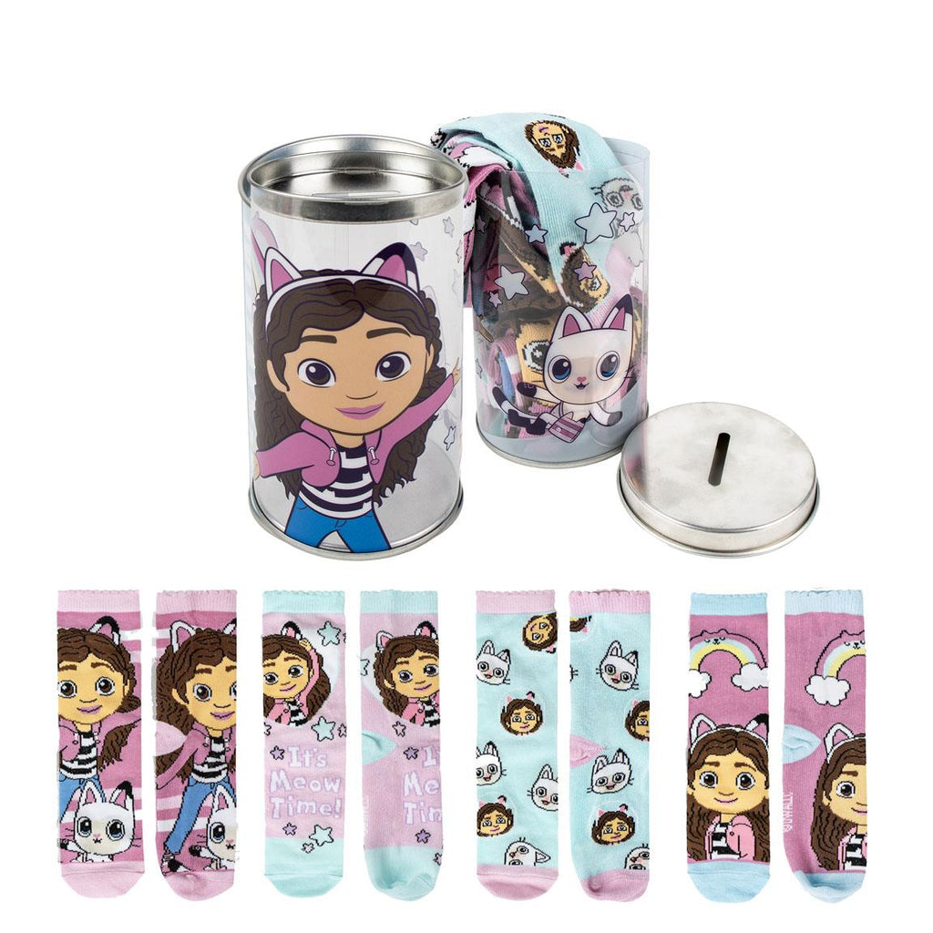 Pack calcetines 4 piezas gabby´s dollhouse