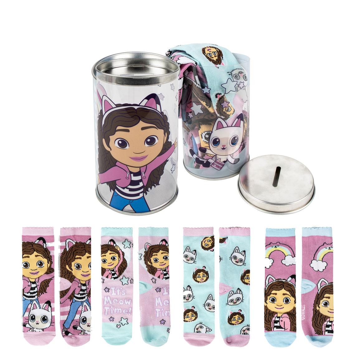Pack calcetines 4 piezas gabby´s dollhouse
