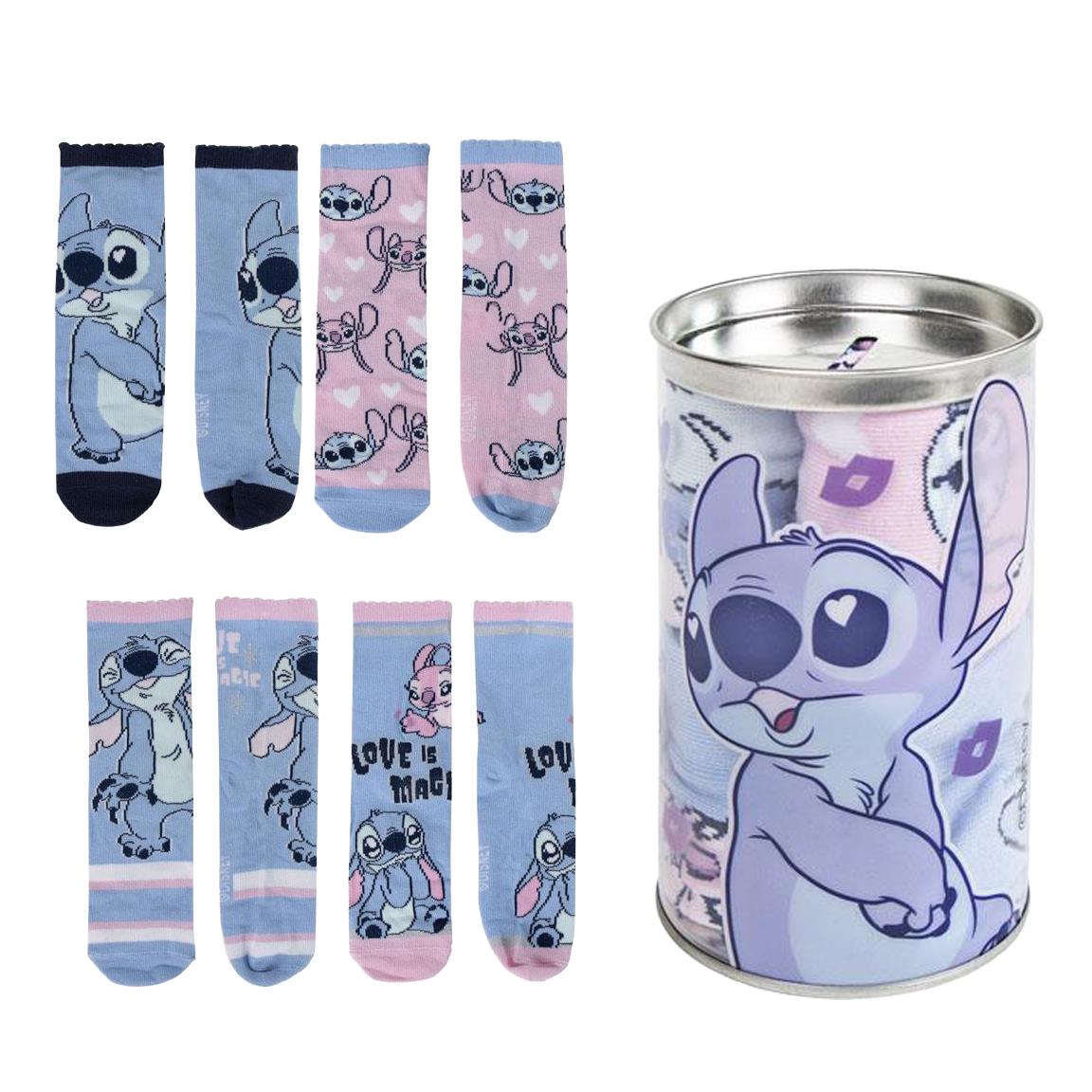 Pack calcetines 4 piezas stitch