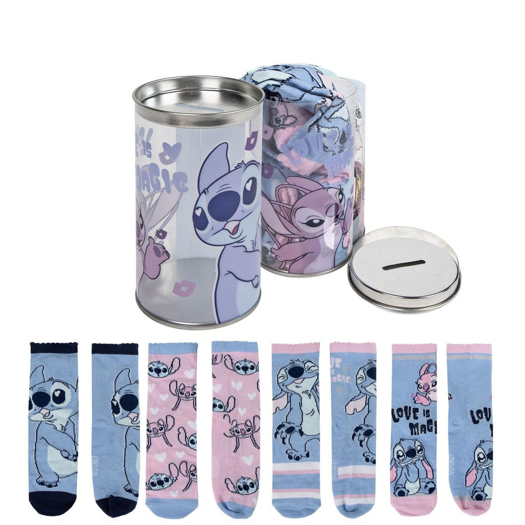 Pack calcetines 4 piezas stitch