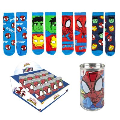 Pack calcetines 4 piezas spidey