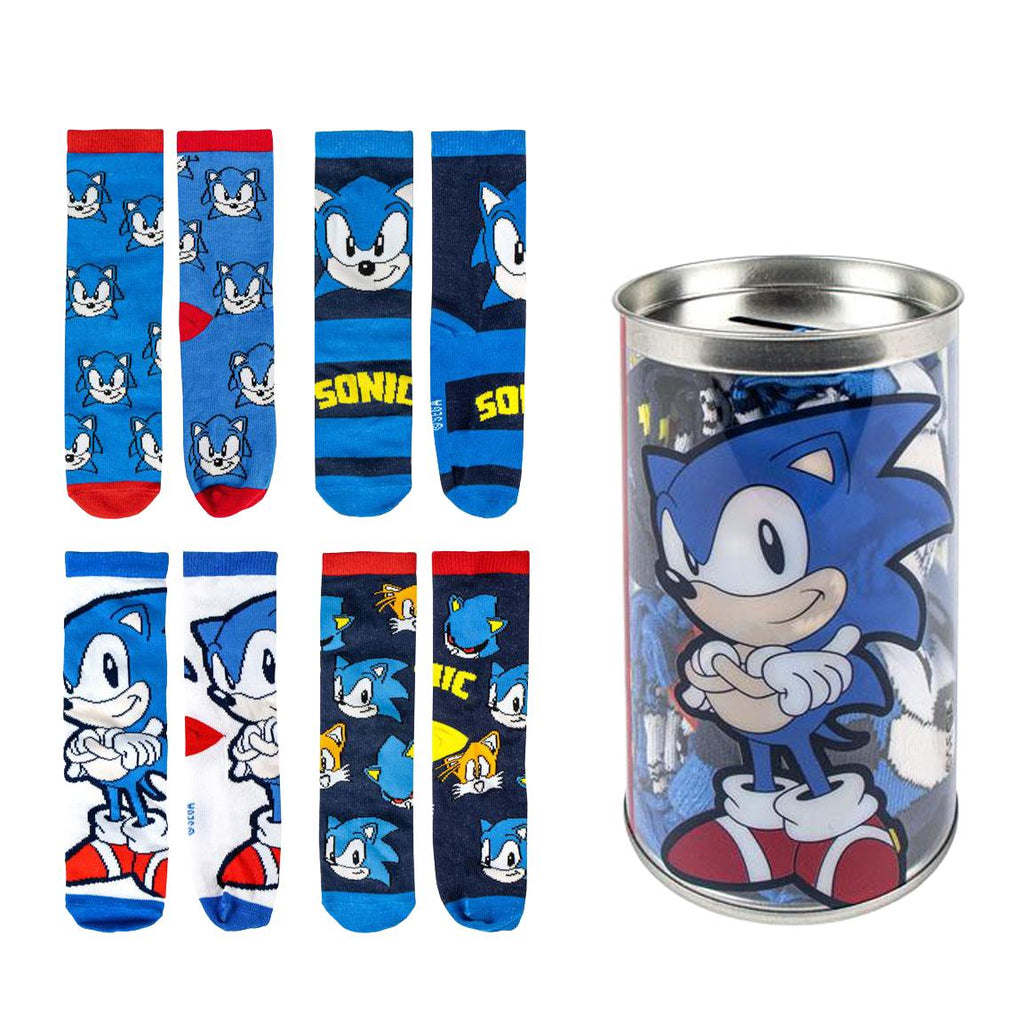 Pack calcetines 4 piezas sonic