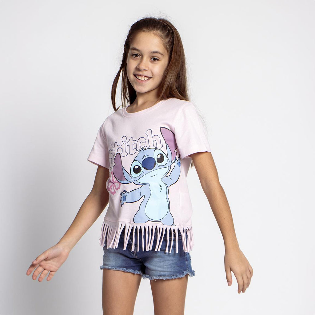 Camiseta corta single jersey stitch