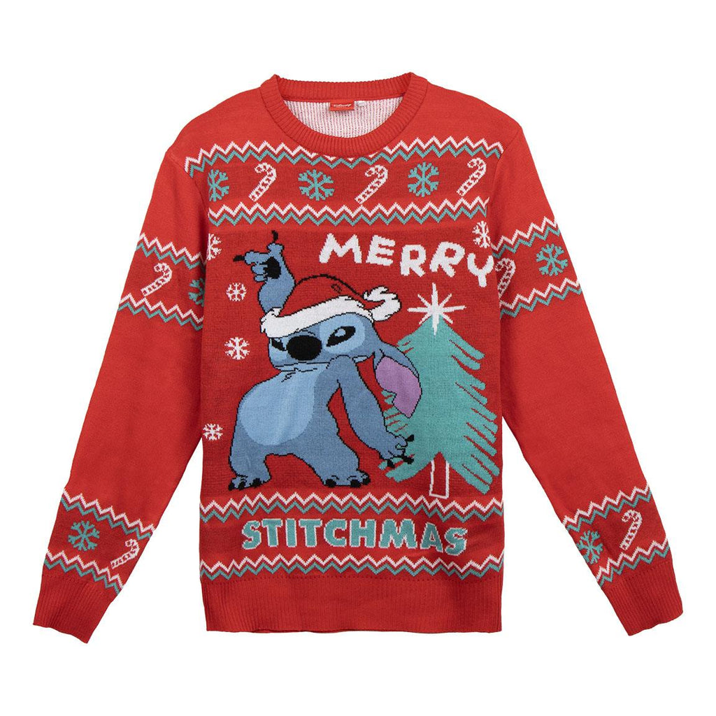 Jersey punto navideño stitch