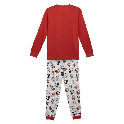 Pijama largo single jersey mickey