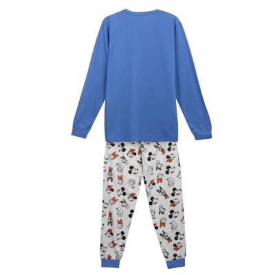 Pijama largo single jersey mickey