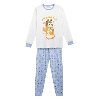 Pijama largo single jersey bluey