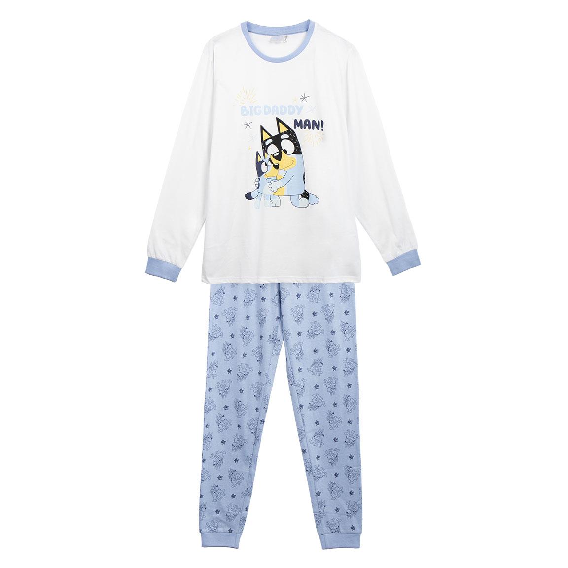 Pijama largo single jersey bluey