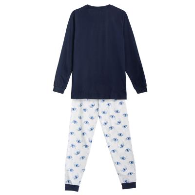 Pijama largo single jersey stitch