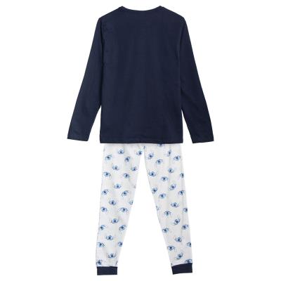 Pijama largo single jersey stitch