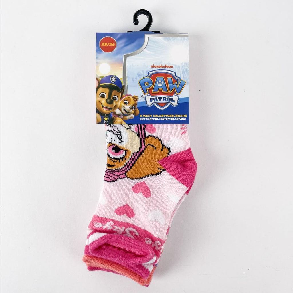 Pack calcetines niña paw patrol