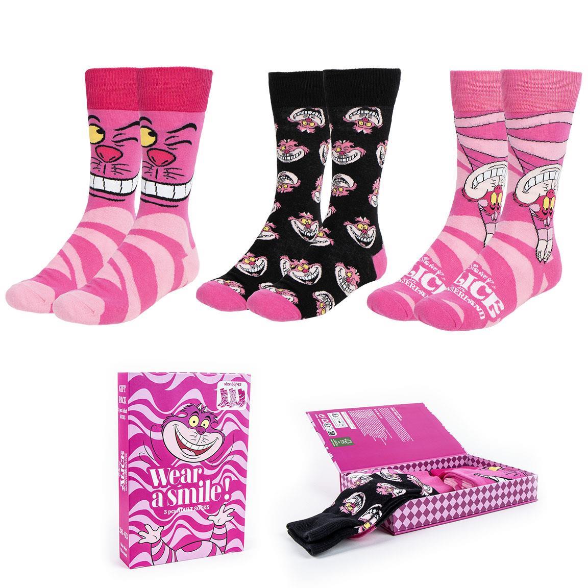 Pack calcetines 3 piezas disney alicia