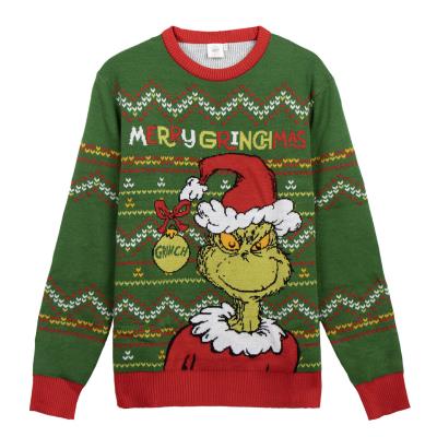 Jersey punto navideño the grinch