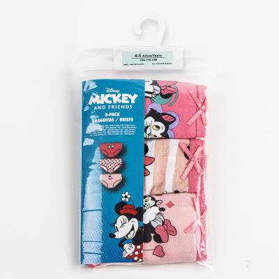 Pack braguitas single jersey 3 piezas minnie
