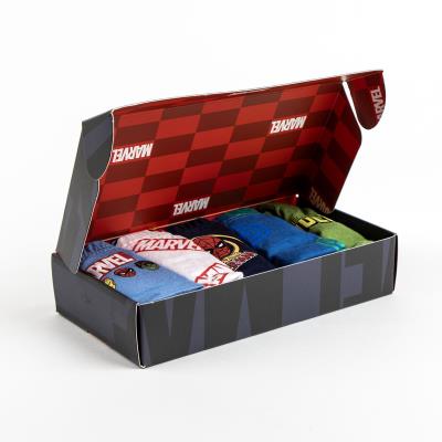 Pack calzoncillos single jersey 5 piezas marvel