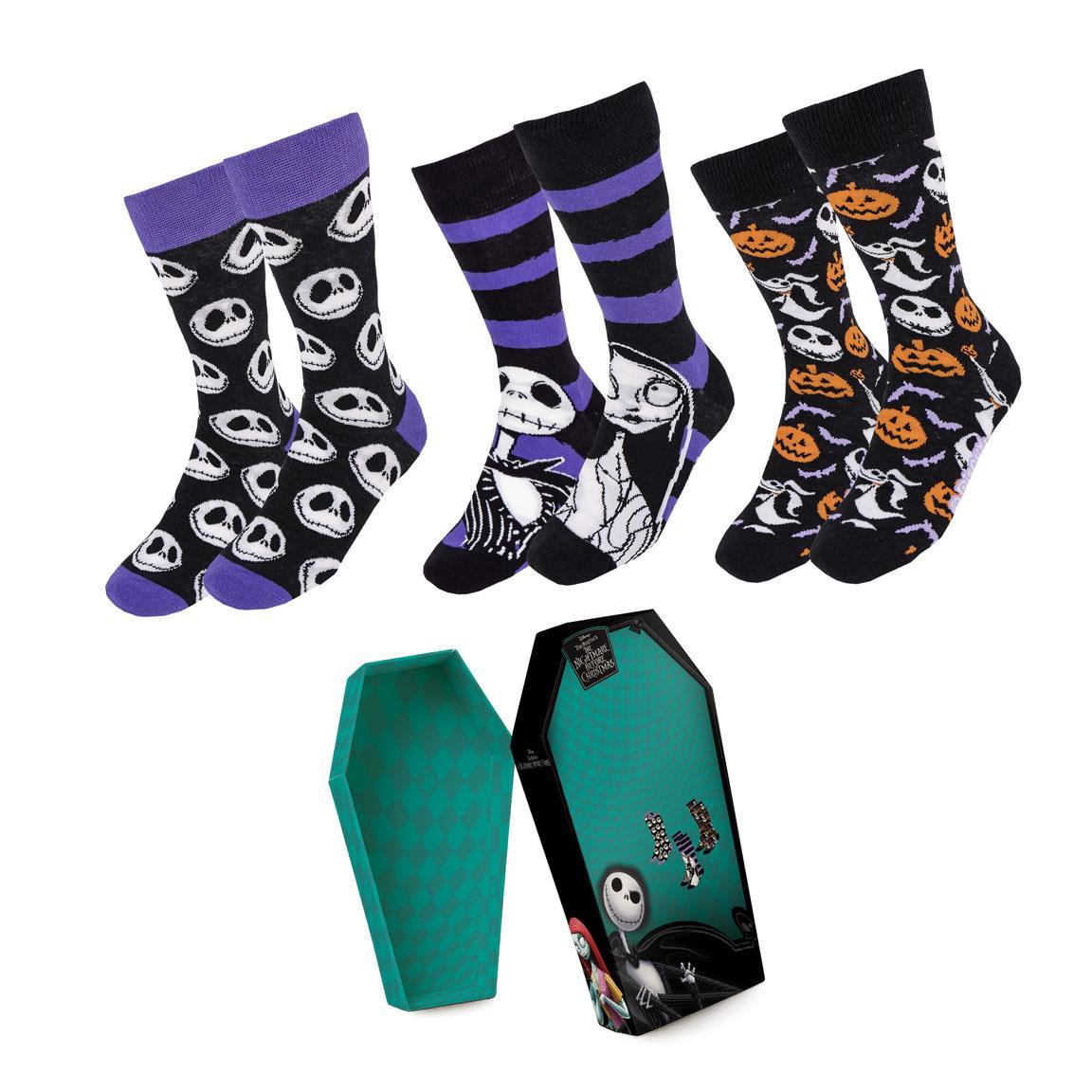 Pack calcetines 3 piezas nightmare before christmas