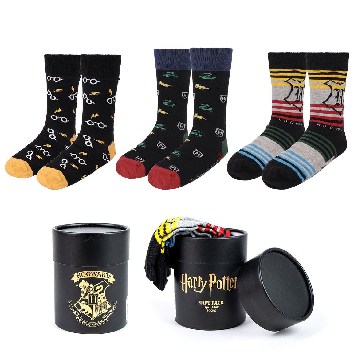Pack calcetines 3 piezas harry potter