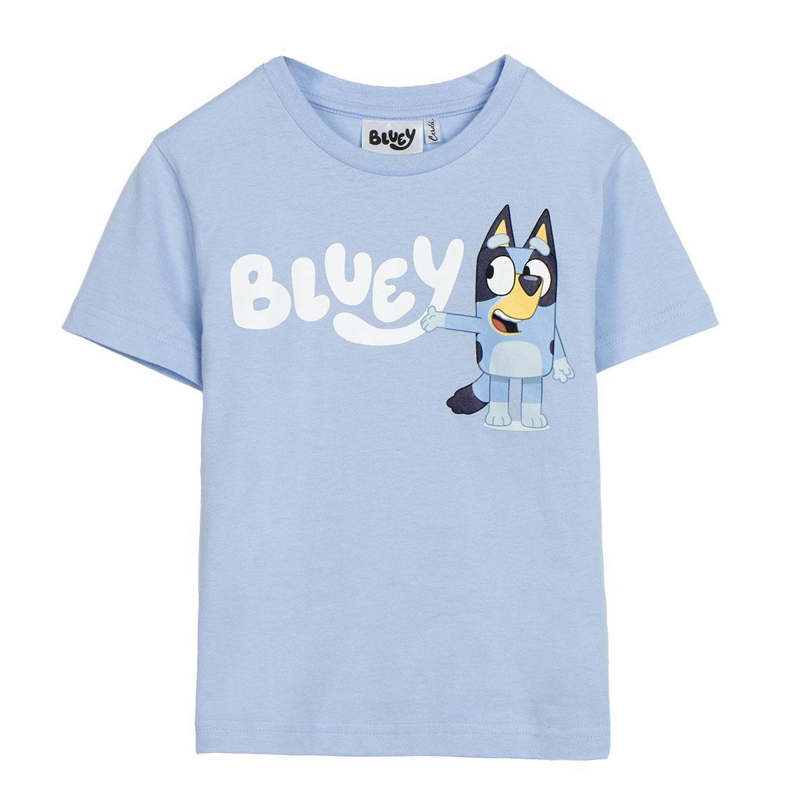 Camiseta corta single jersey bluey