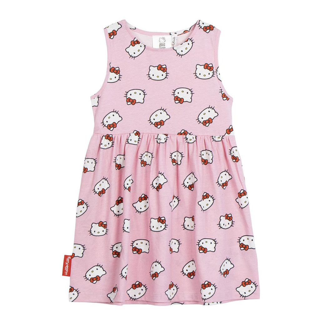 Vestido single jersey hello kitty