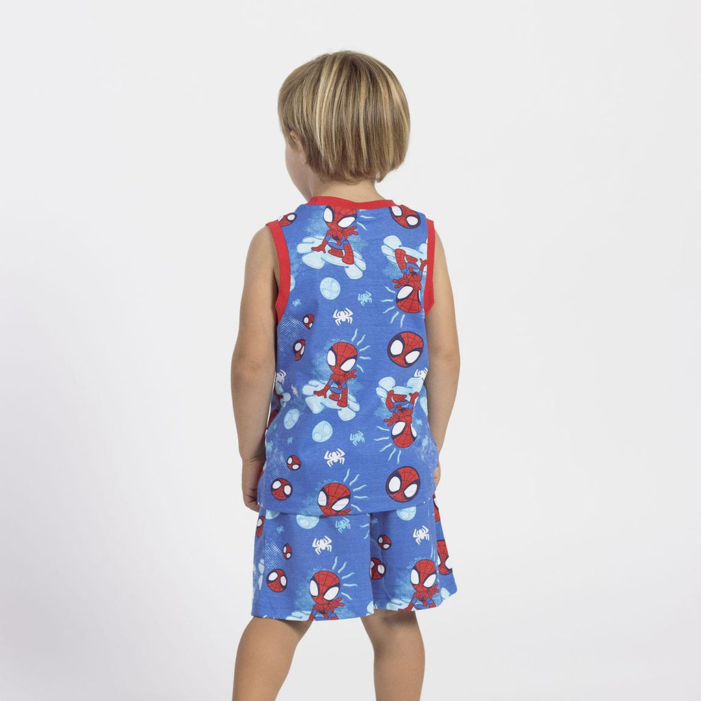 Pijama corto single jersey spidey