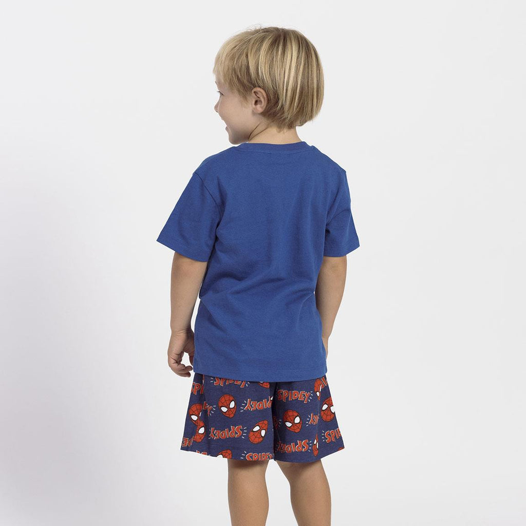 Pijama corto single jersey spiderman