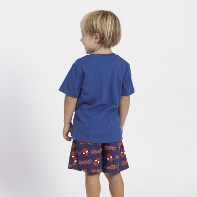 Pijama corto single jersey spiderman