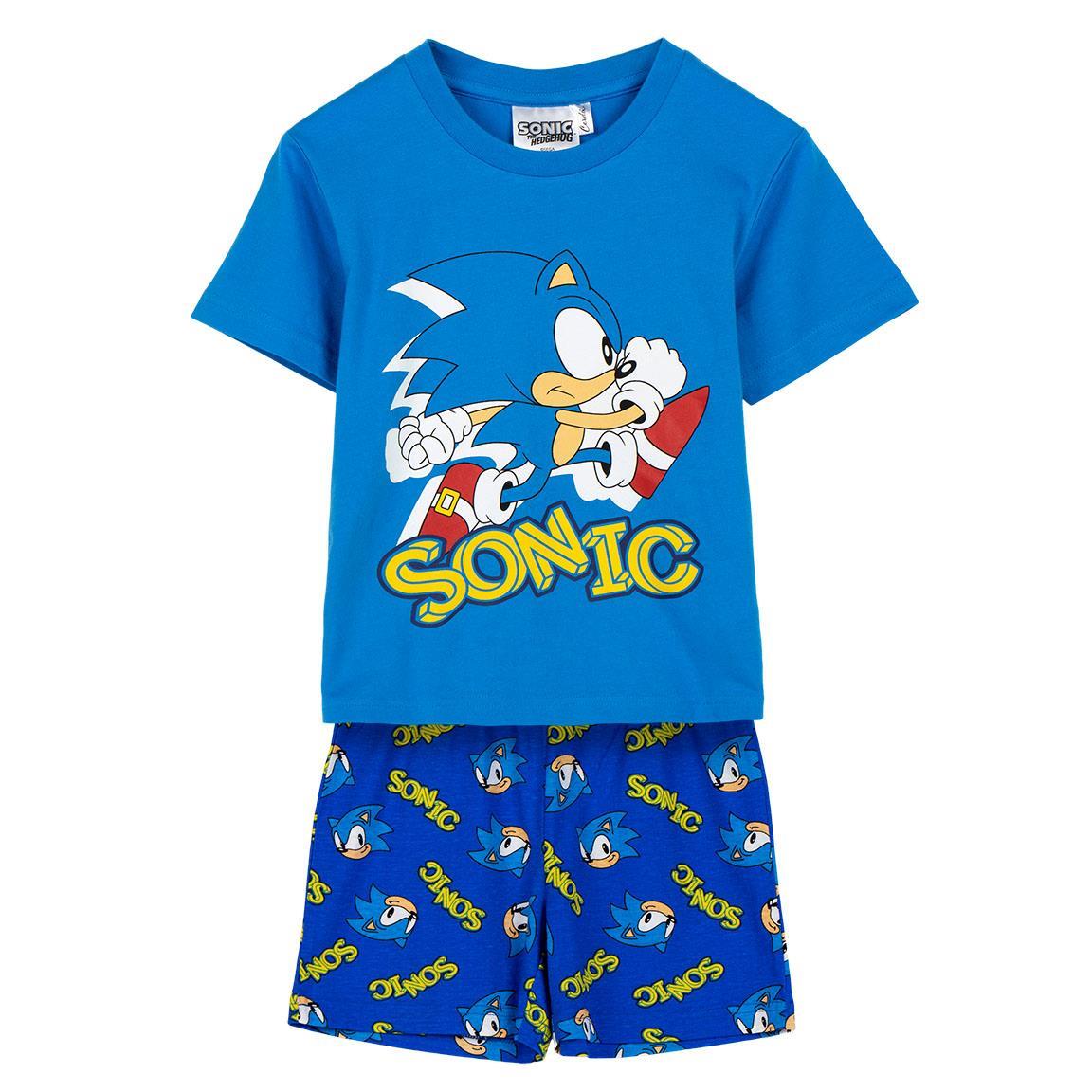 Pijama corto single jersey sonic