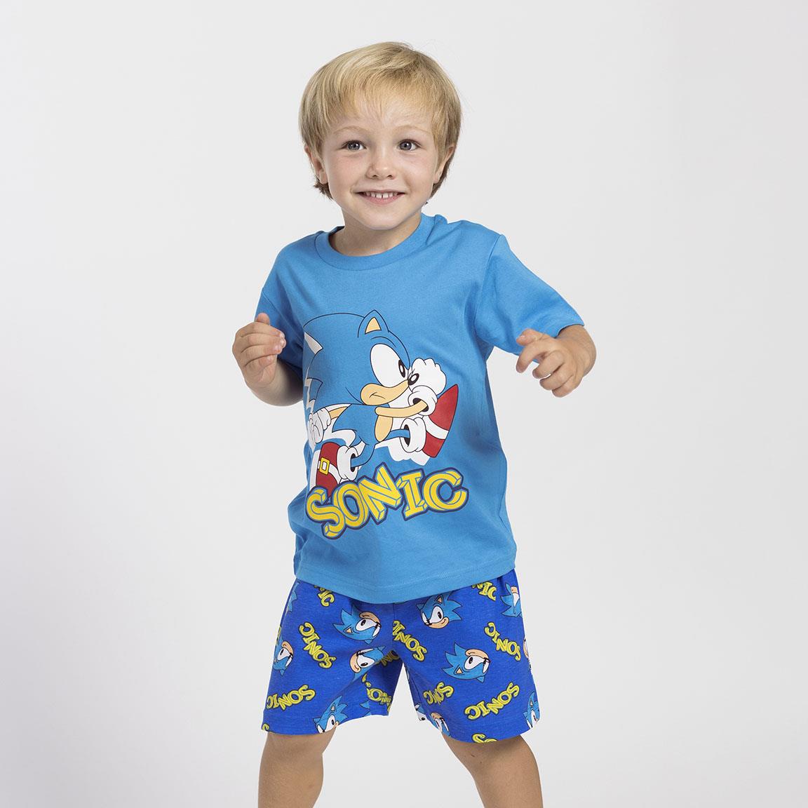 Pijama corto single jersey sonic